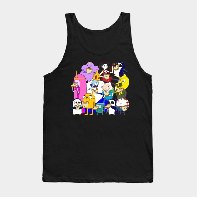 Adventure Time Tank Top by Plushism